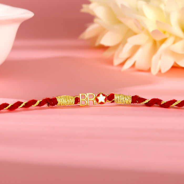 Golden Bro Rakhi