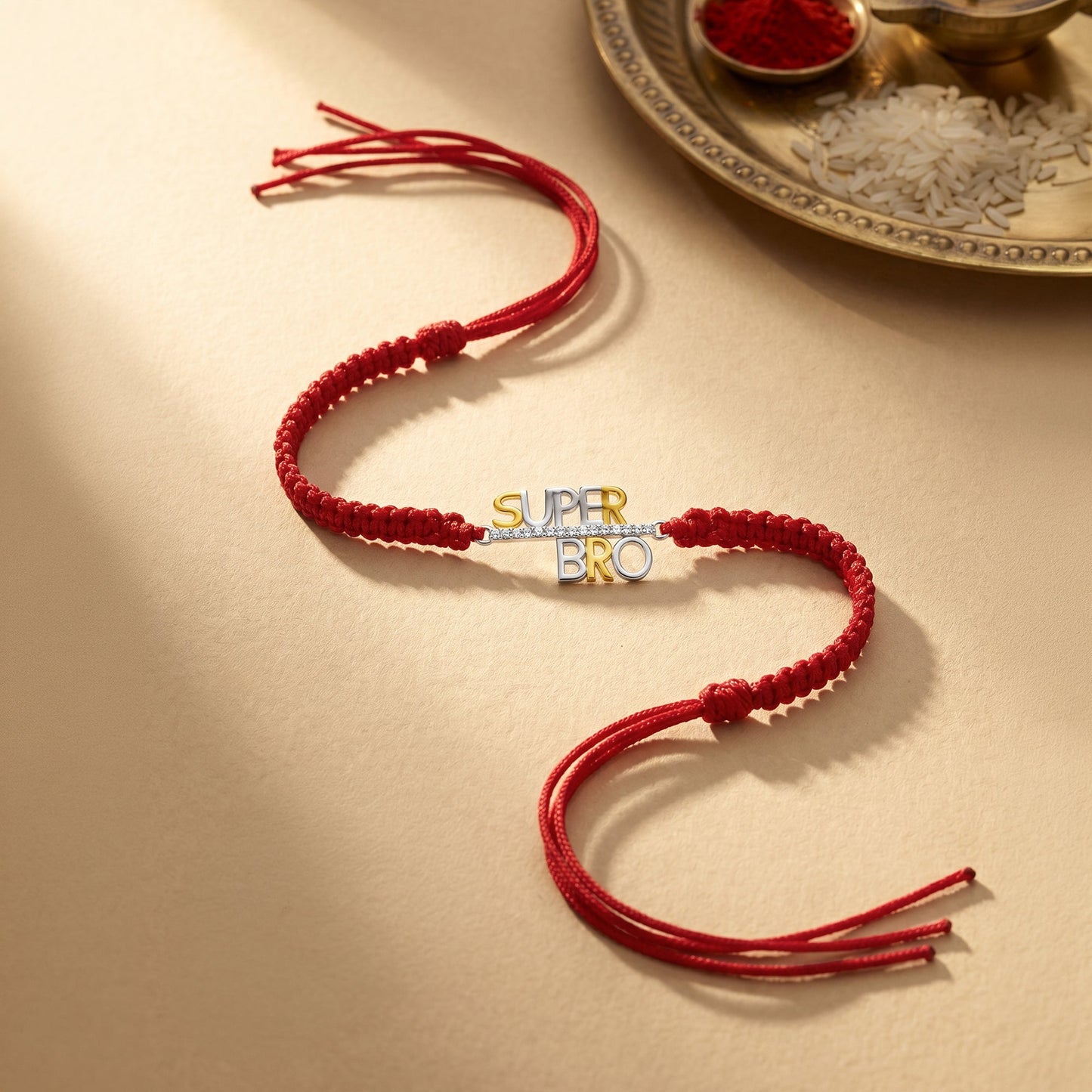 Dual Tone Super Bro Rakhi