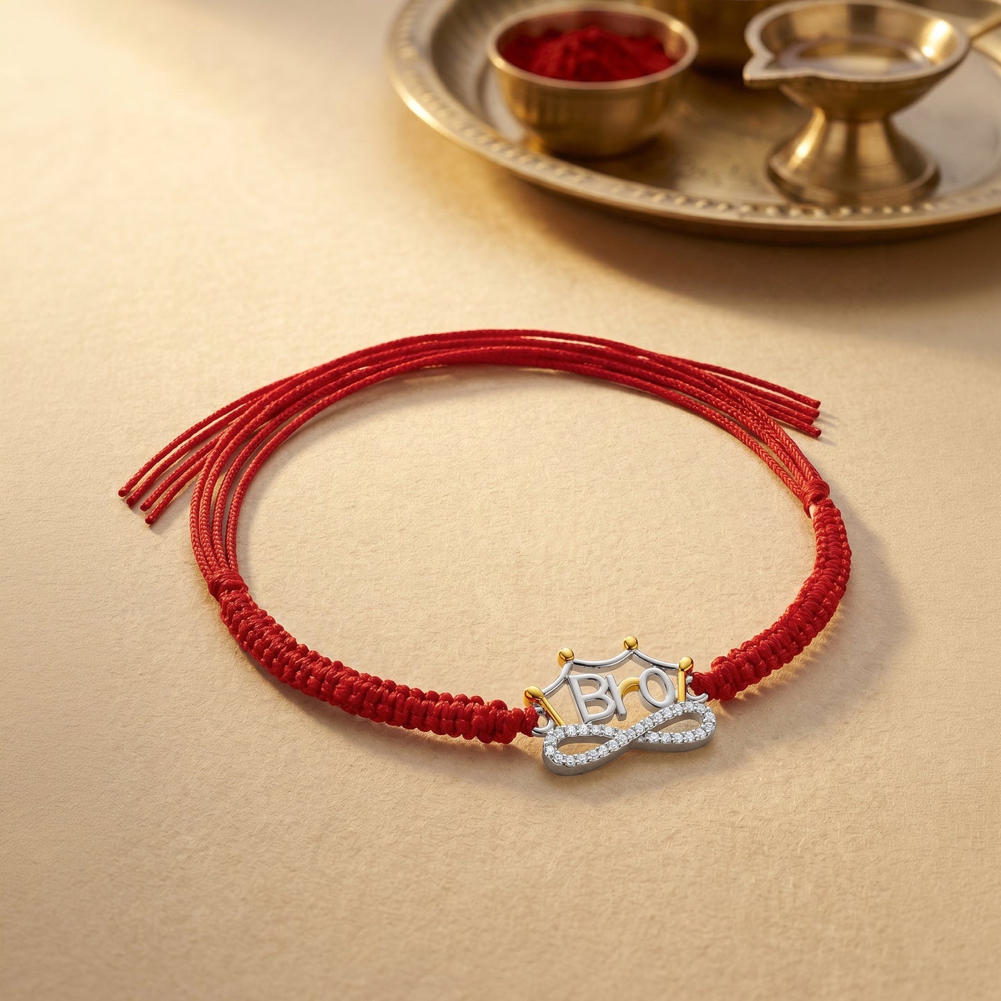 Dual Tone Infinity Bro Rakhi