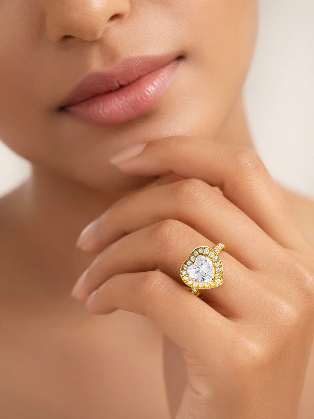925 Fine Silver Eternal Heart Ring
