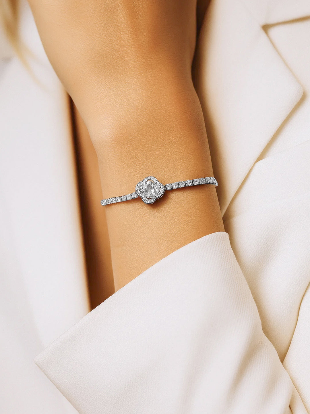 American Diamond Zirconia Bracelet