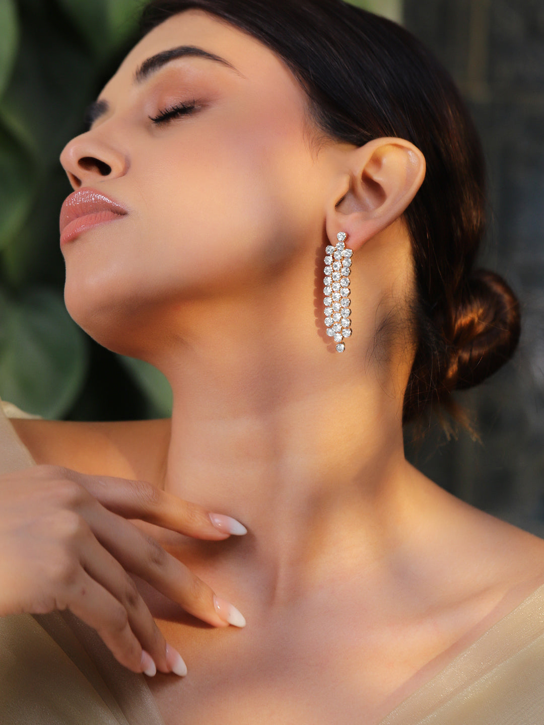 Divine Glow Dangler Earrings