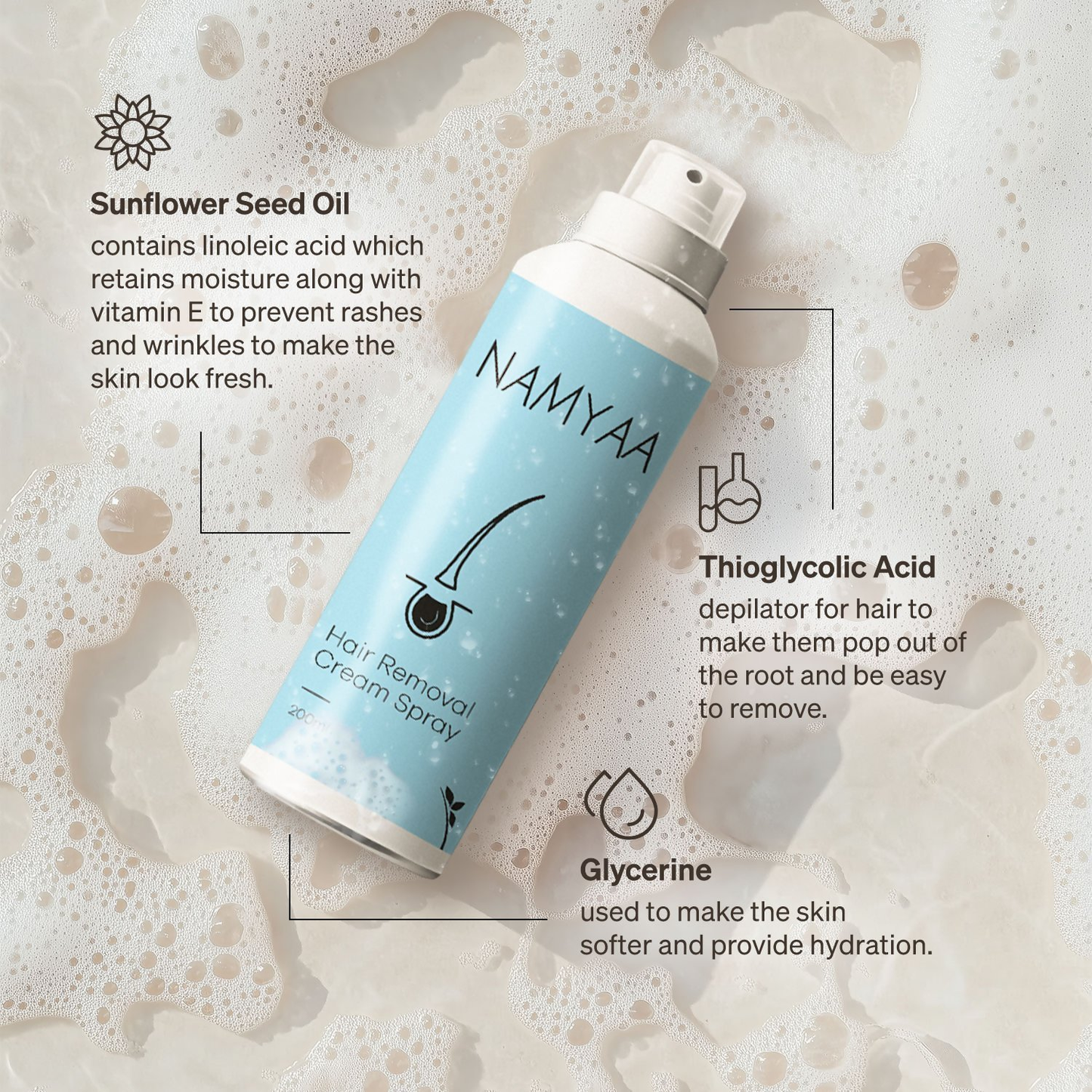 Namyaa Hair Removal Cream Spray (Copy)
