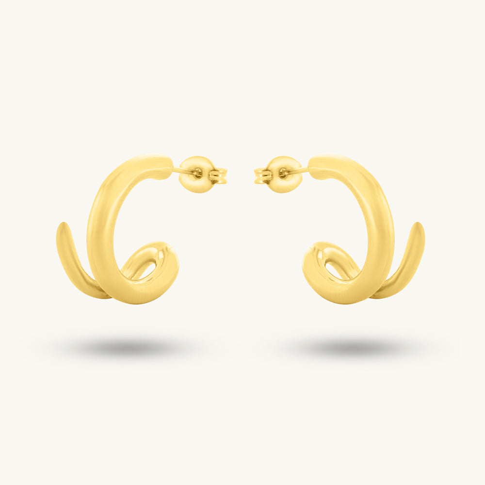 Echo Twist Luxe Studs