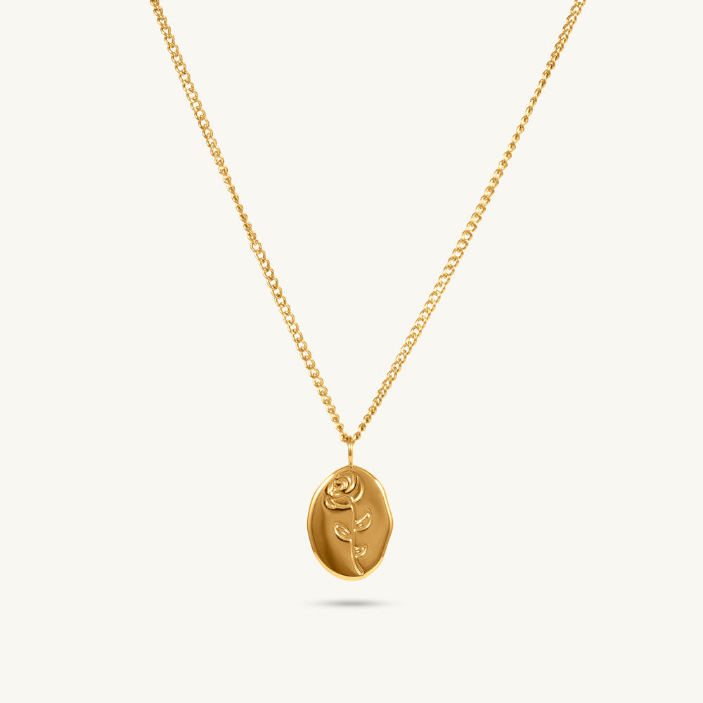 Divine Muse Oval Medallion