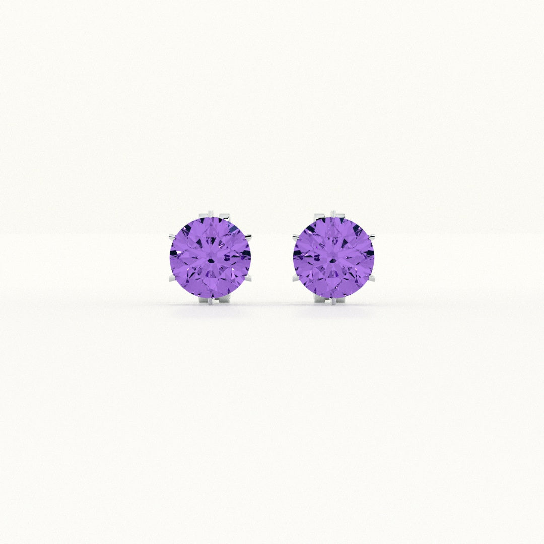 Orchid Twinkle Studs