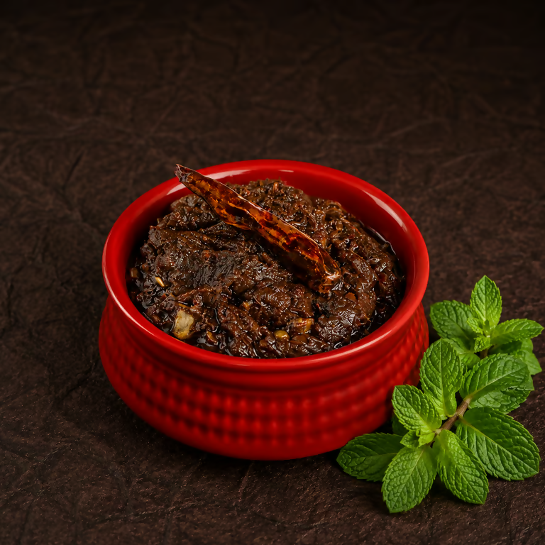Tenali Ruchulu Pudhina(Mint Leaves) Pickle