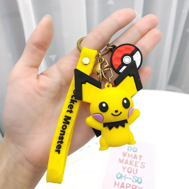Pokemon Pichu Lanyard Keychain | Premium Quality | Adorable Accessory | SIlicone |
