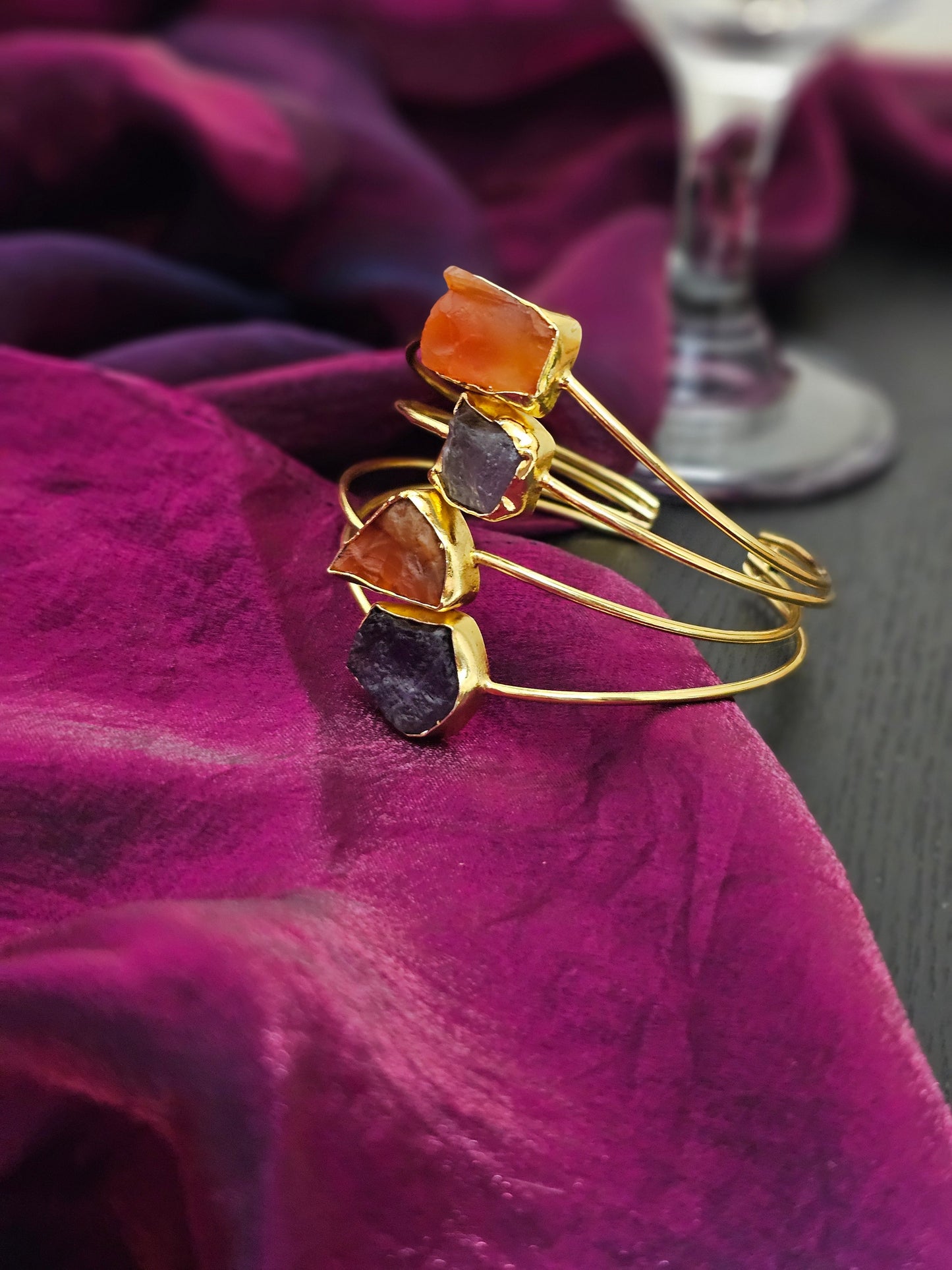 Selene Natural Stone Bracelet