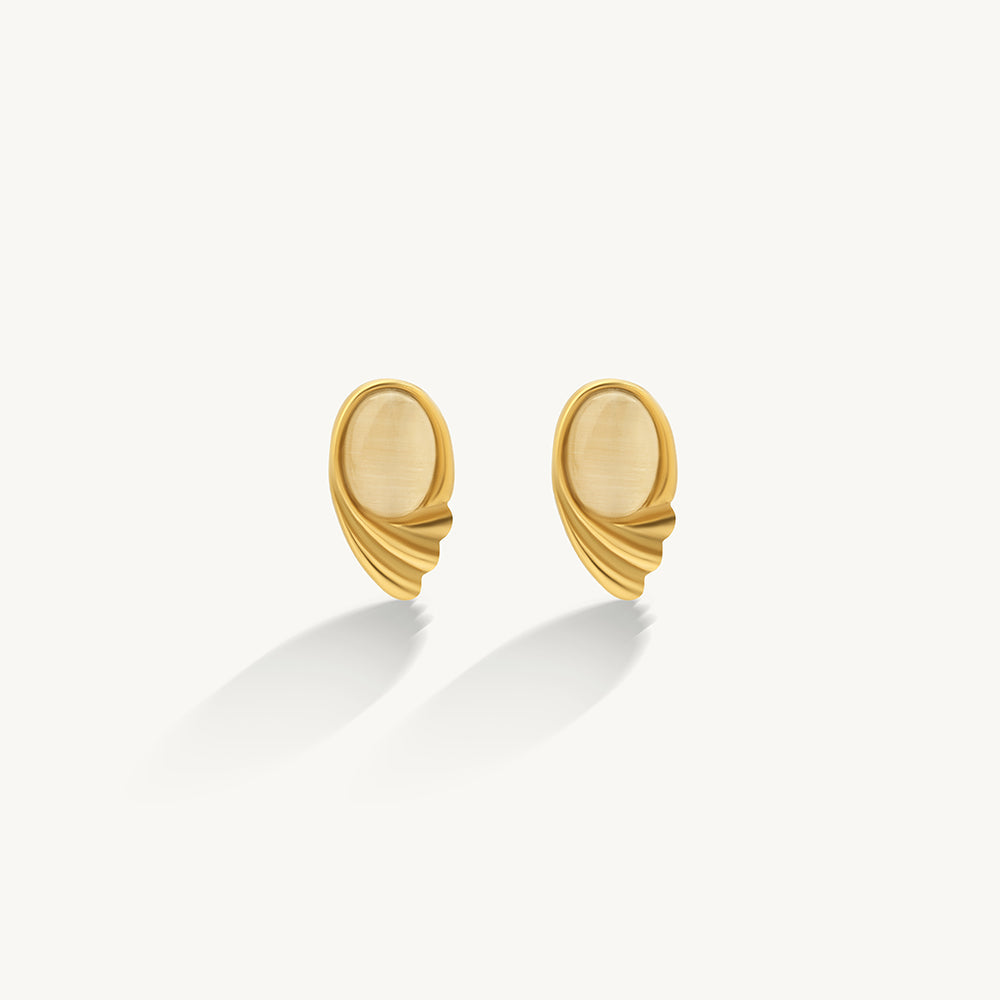 Sculpted Curve Earrings