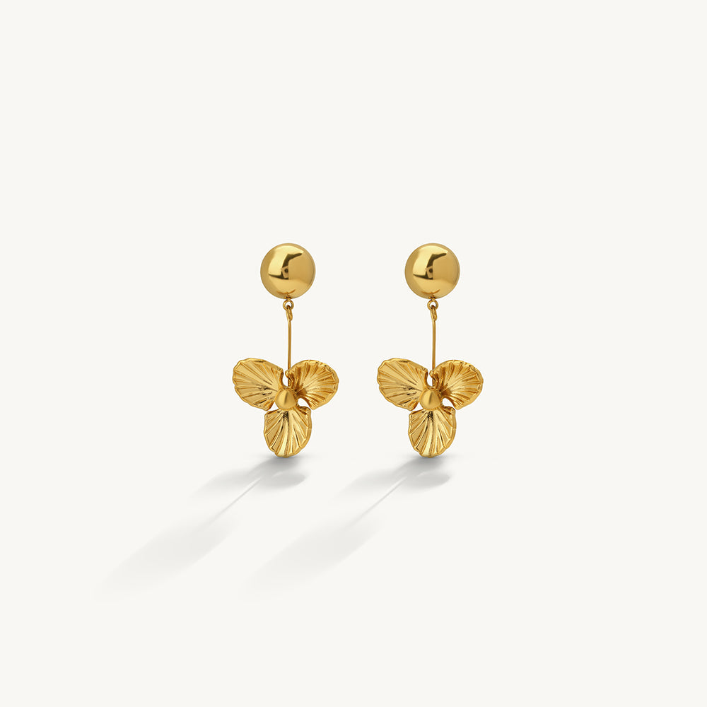 Decorative Flower Earrings