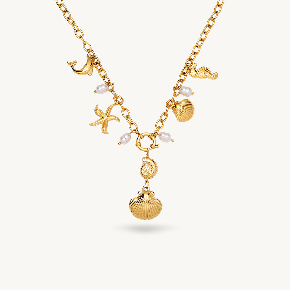 Classic Seabreeze Charm Necklace