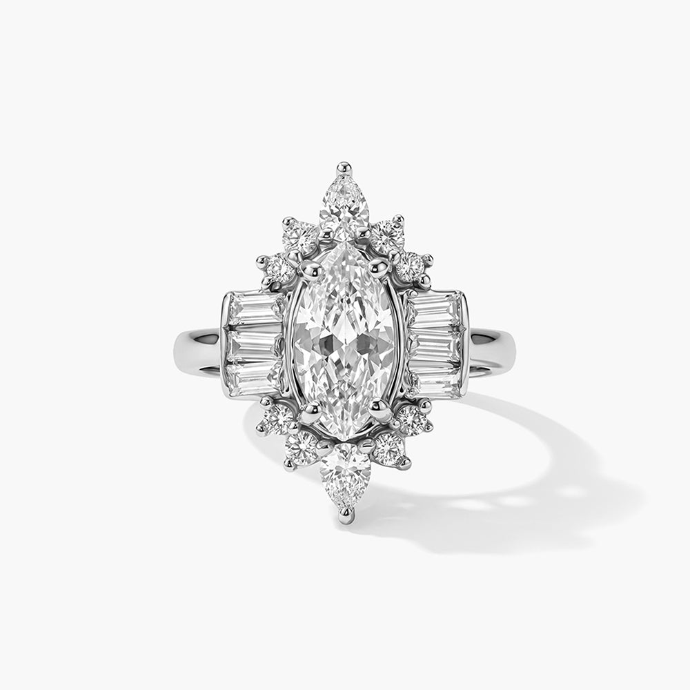 Starlit Crown 925 Ring