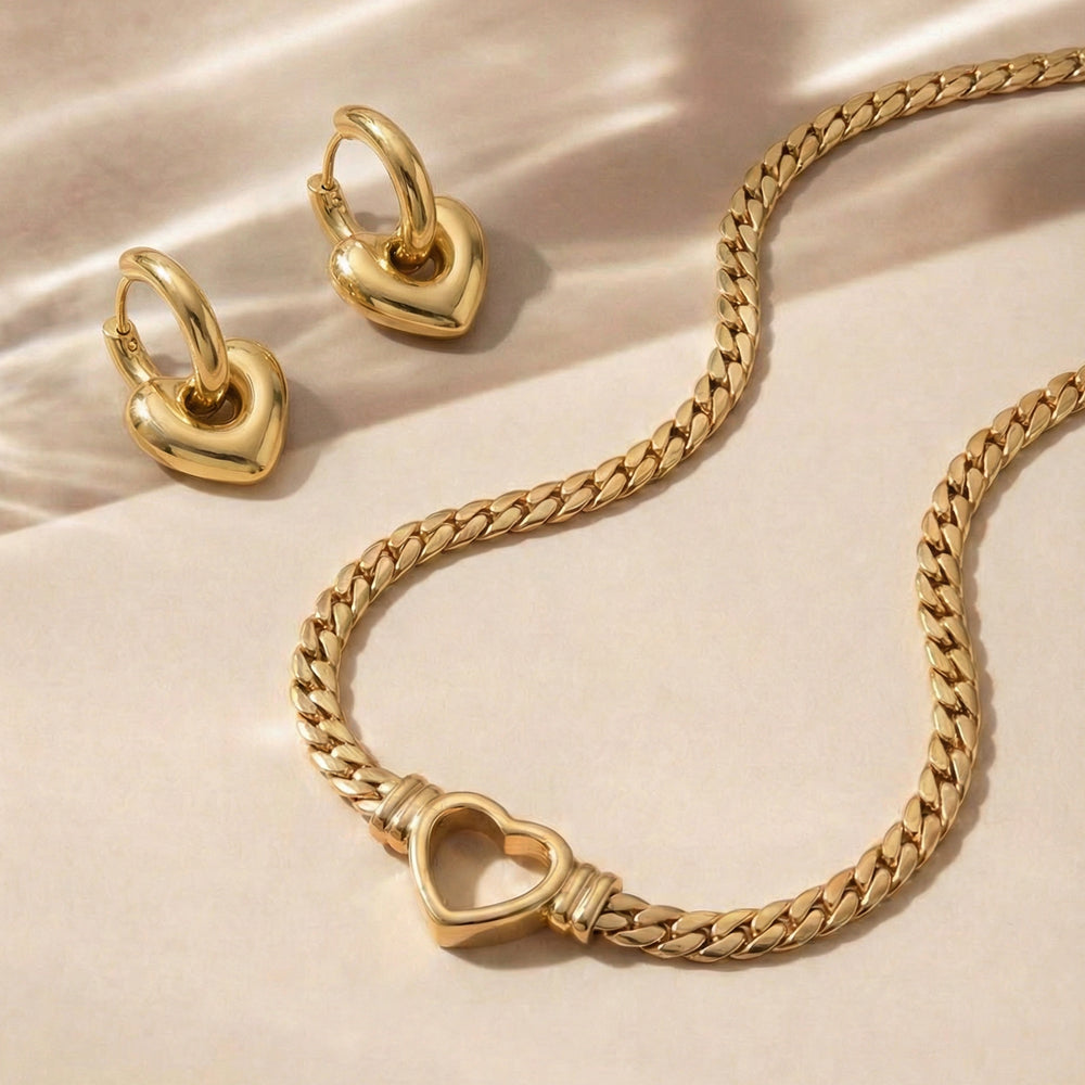 Timeless Heart Grace Jewellery Set