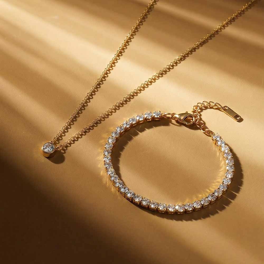 Twinkling Solitaire Set