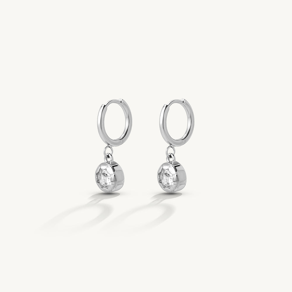 Elegant Crystal Drop Earrings