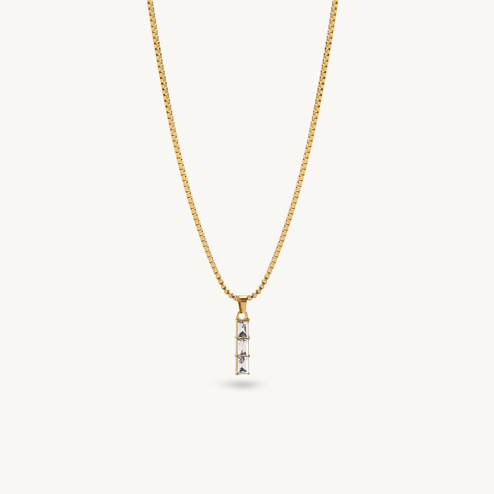 Linear Glow Pendant Necklace