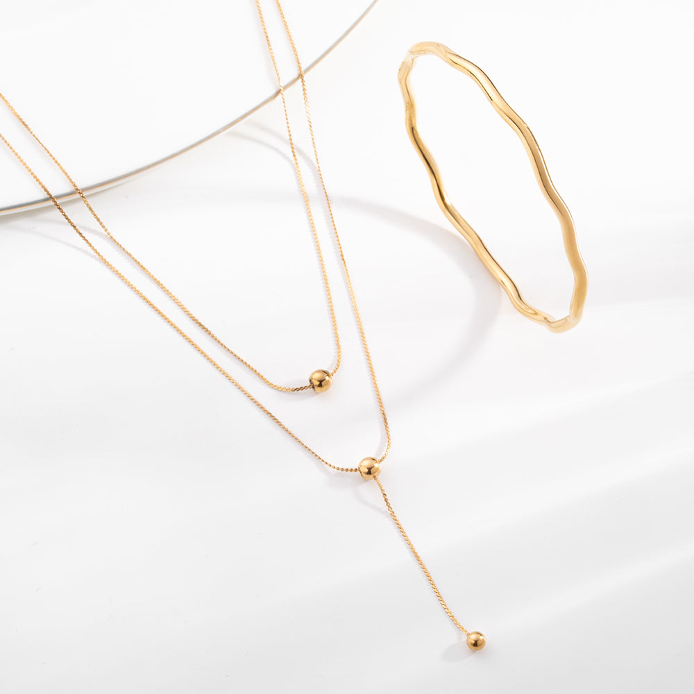 Drop Bead Wave Harmony Set