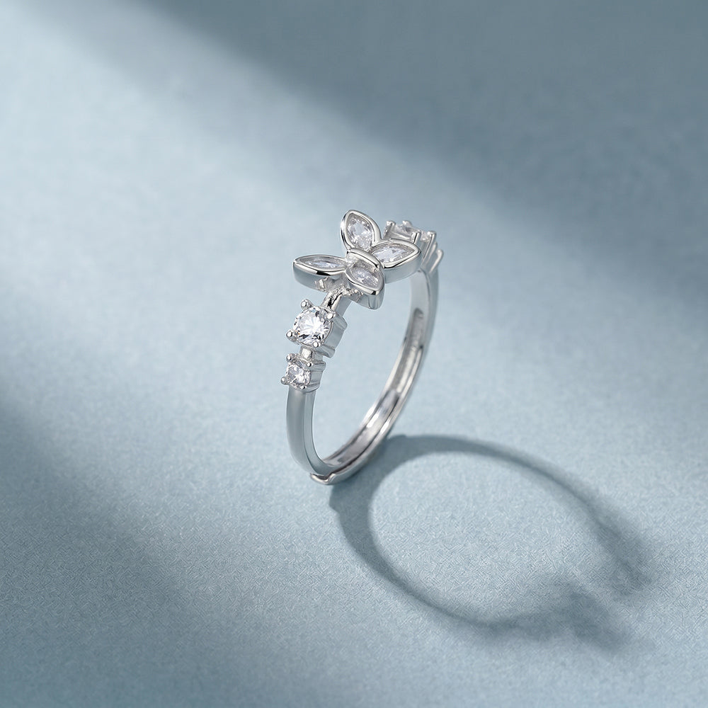 Flutter Radiance 925 Sterling Silver Ring