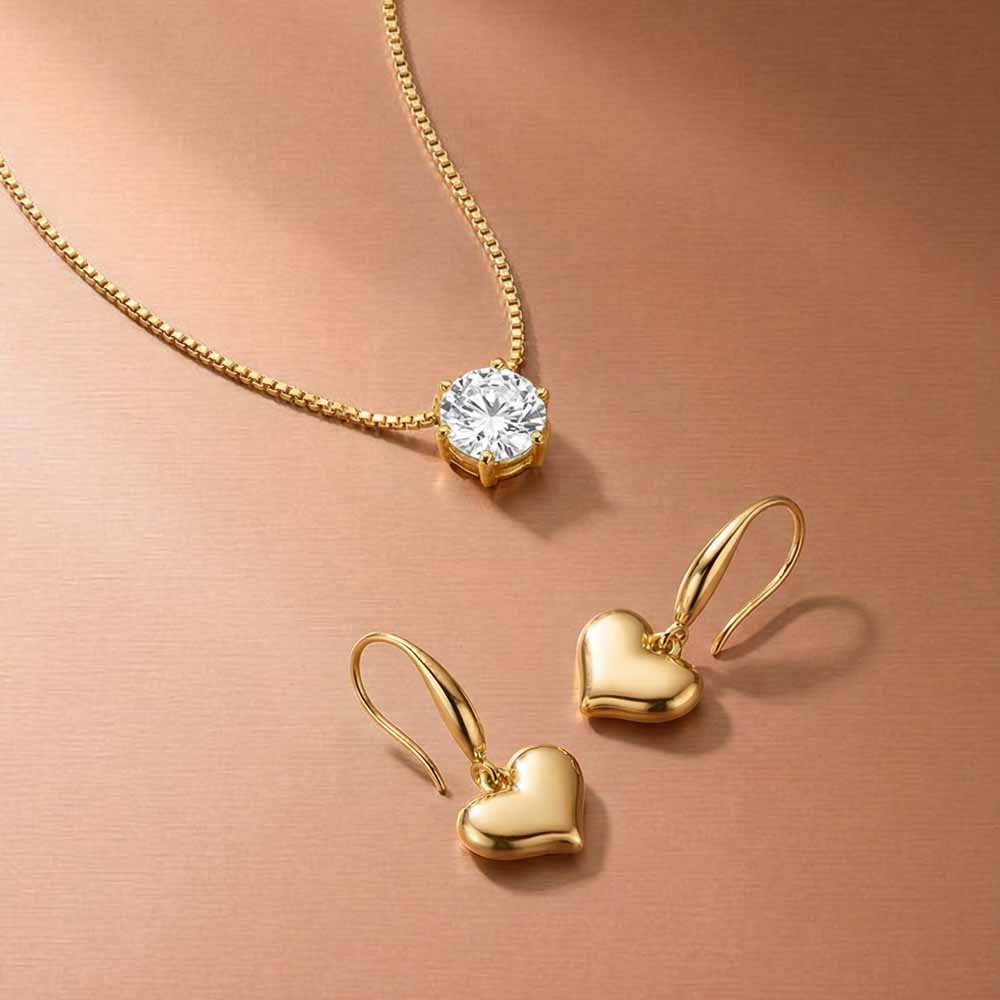 Sparkle The Heartline Jewellery Set