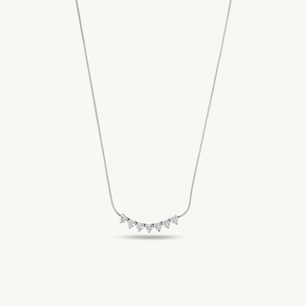 Lustre Minimal Heart Necklace