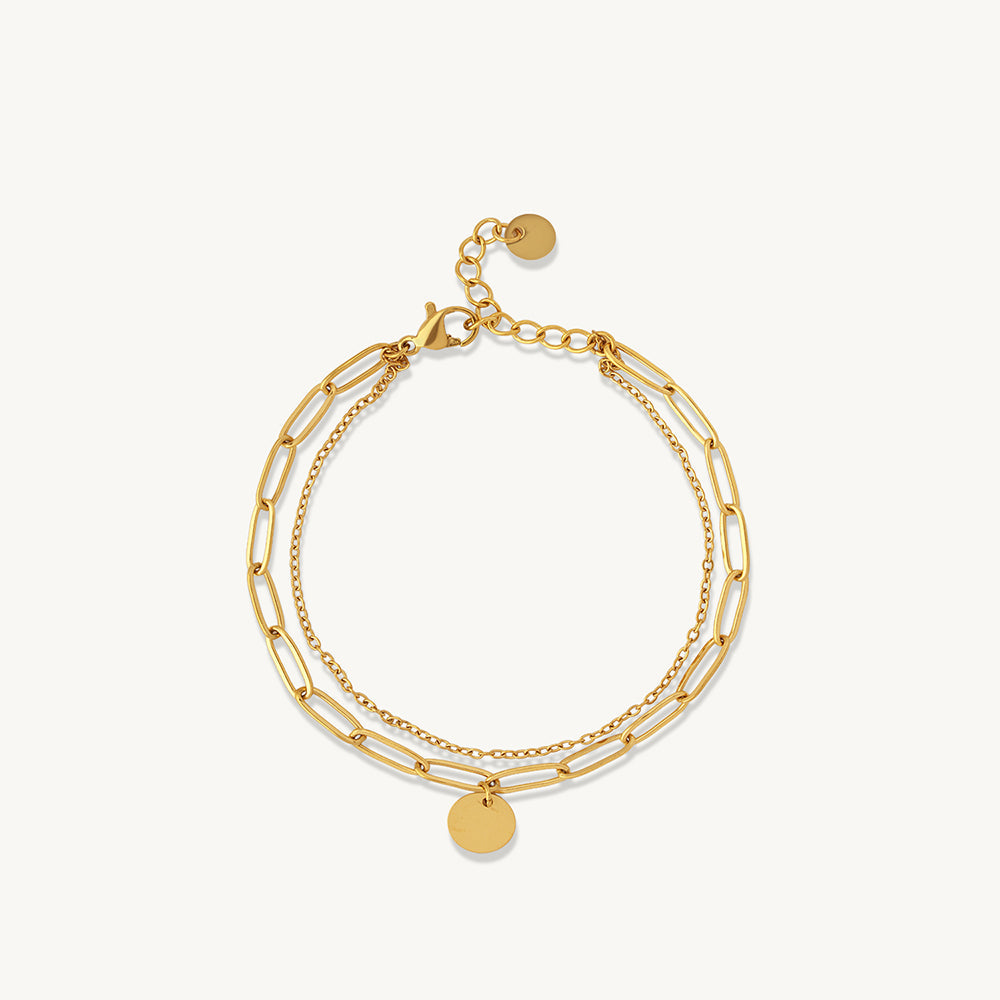 Elegant Layered Chain Bracelet