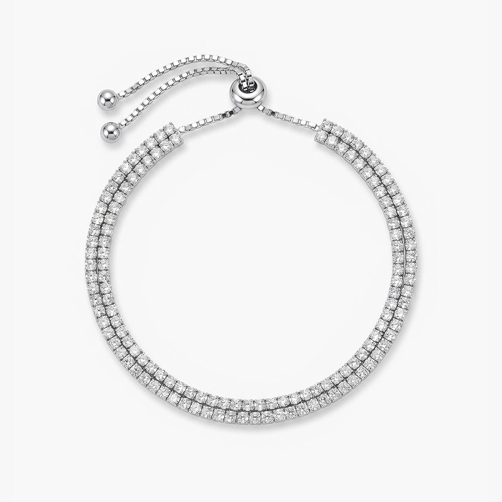 Infinity Wrap 925 Sterling Silver Bracelet
