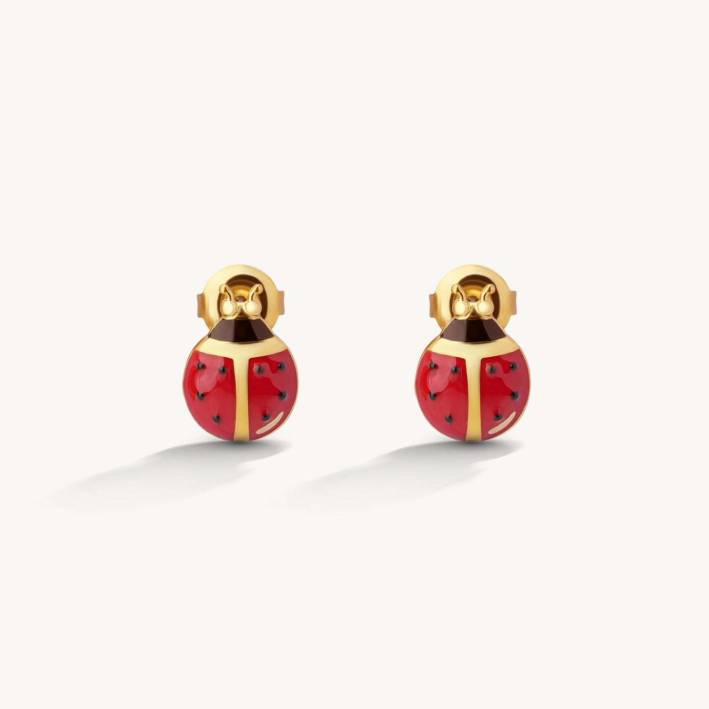 Aurelia Ladybug Earrings