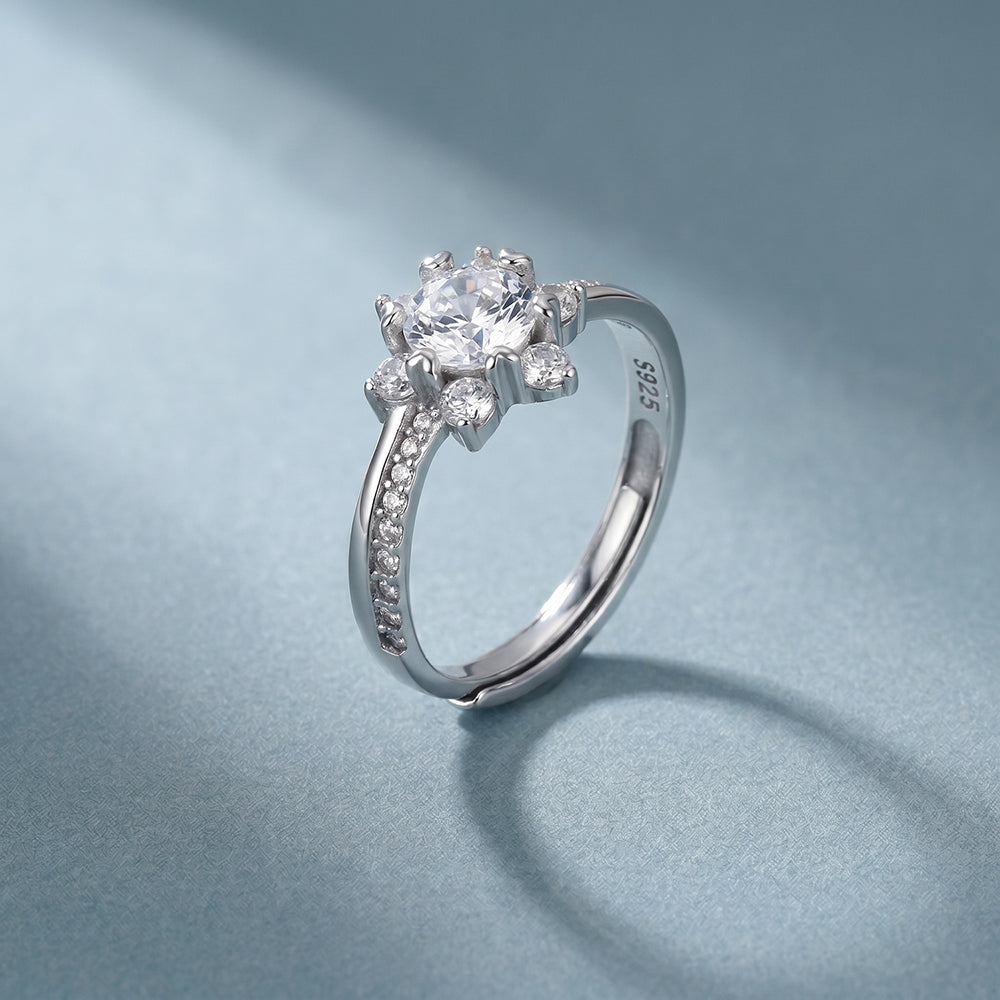 Blossom Glow 925 Sterling Silver Ring