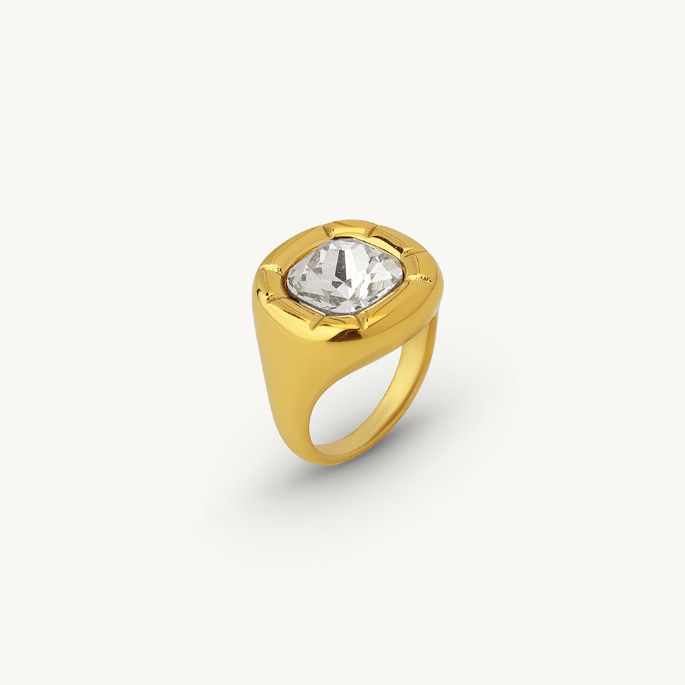 Elegant Solitaire Ring