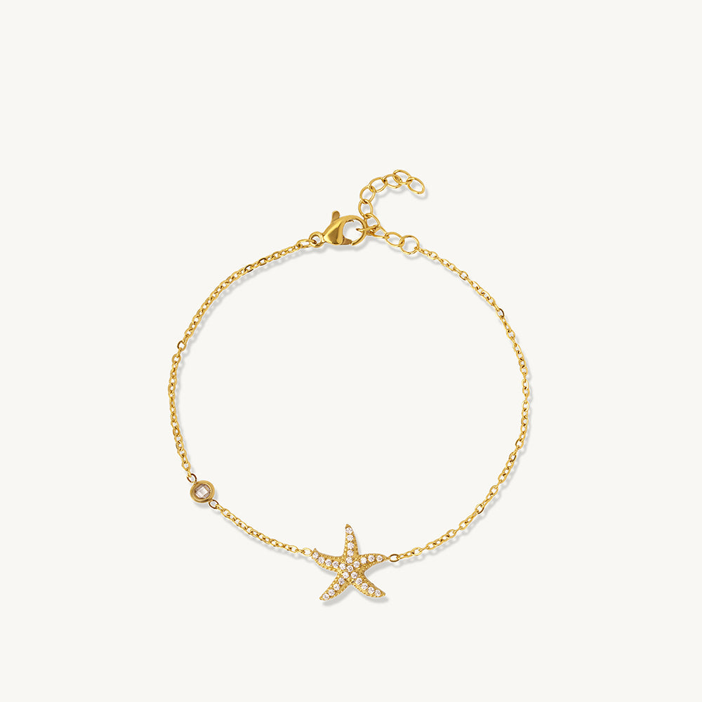 Elegant Starfish Bracelet