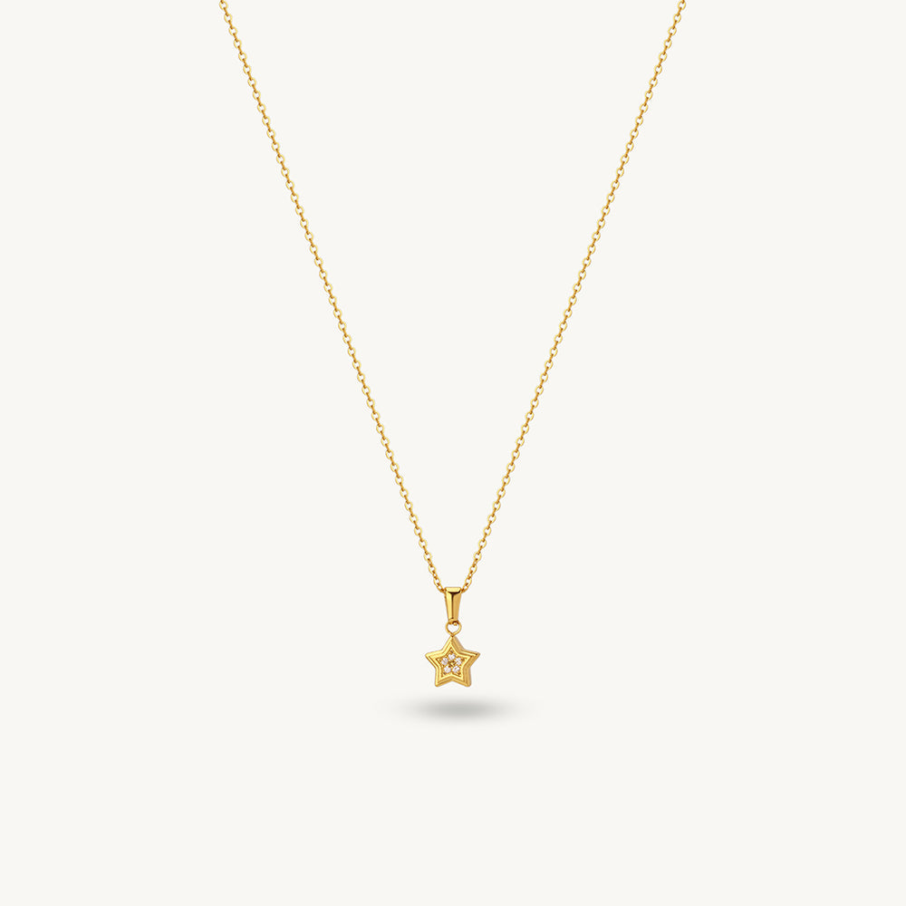 Elegant Star Pendant Necklace