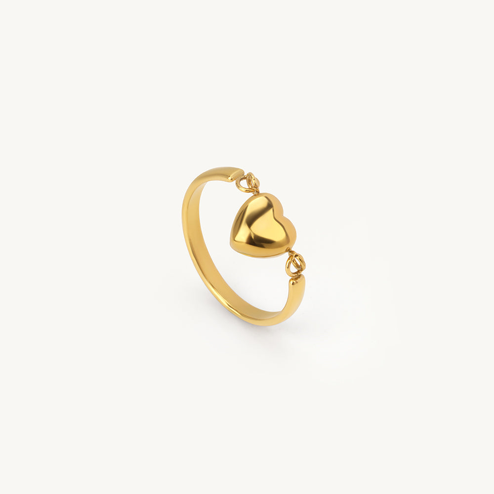 Bond Rotating Heart Ring