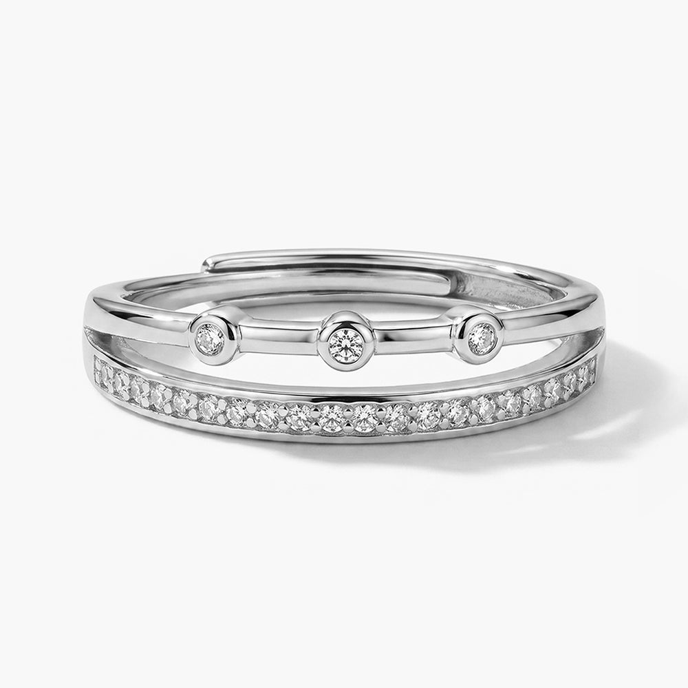 Lumi Layers 925 Sterling Silver Ring
