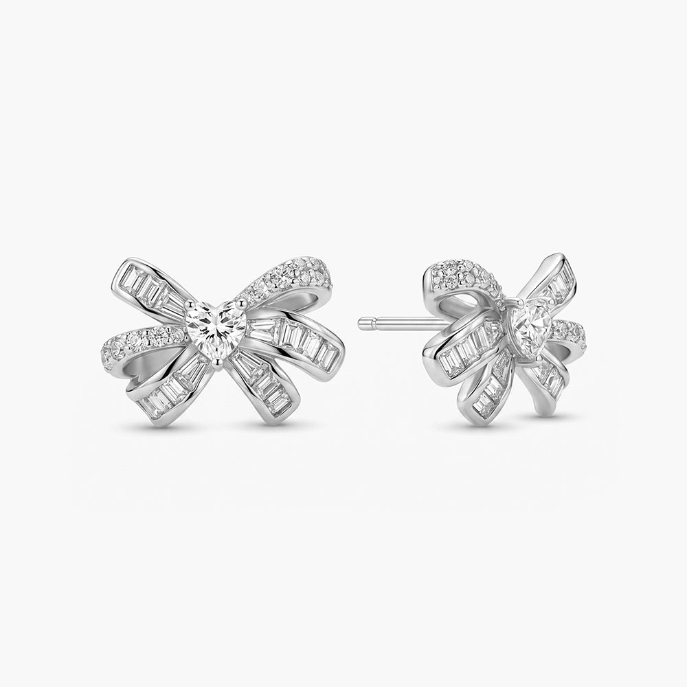 Radiant Petals 925 Sterling Silver Earrings