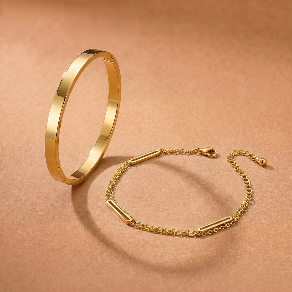 Stackable Bar Charm Set
