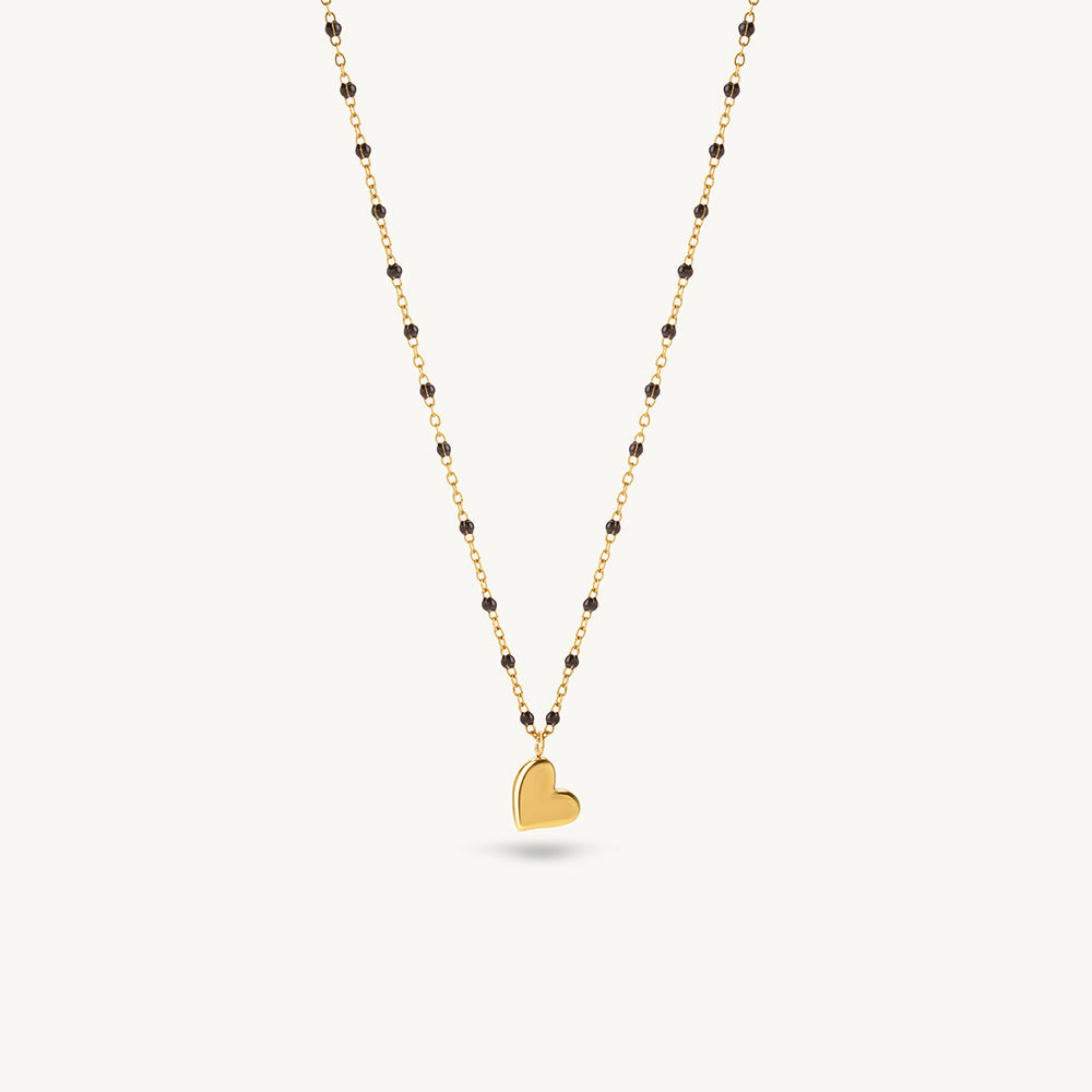 Tiny Heart Charm Demifine Mangalsutra