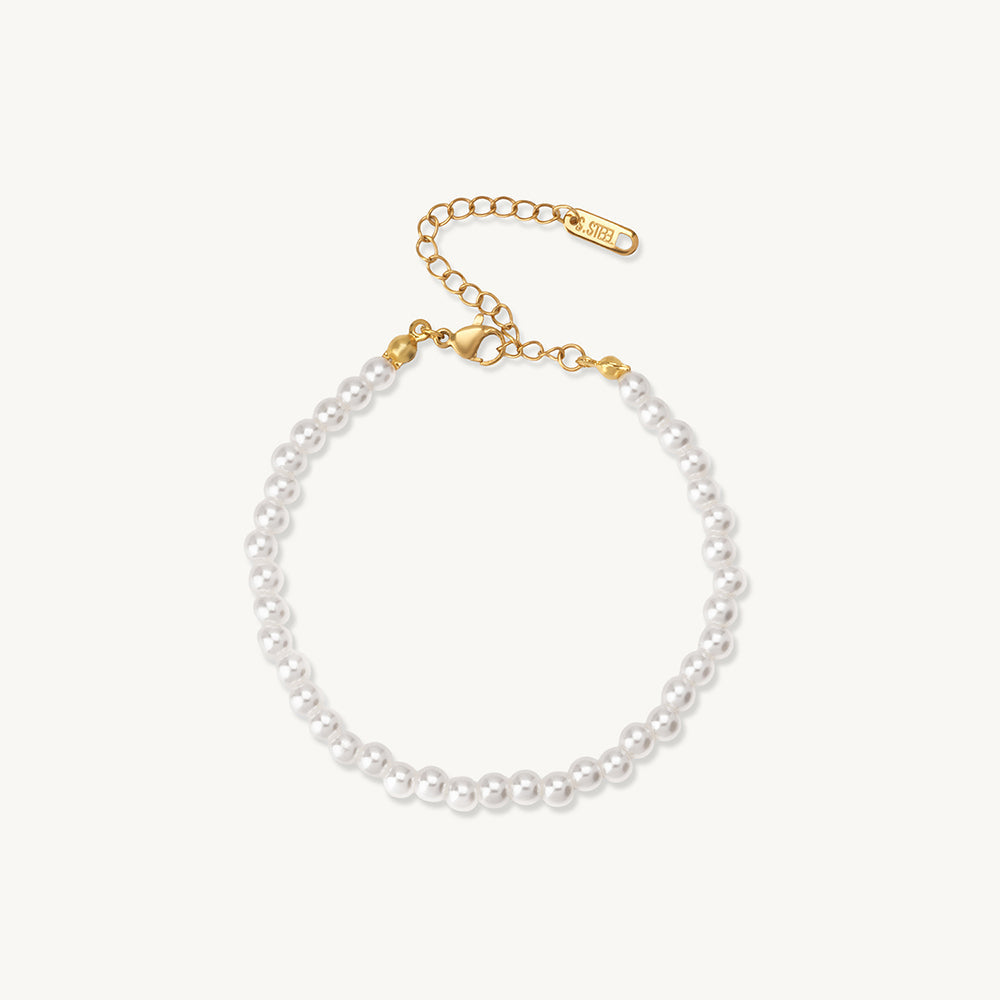Ocean Whisper Pearl Cascade Bracelet