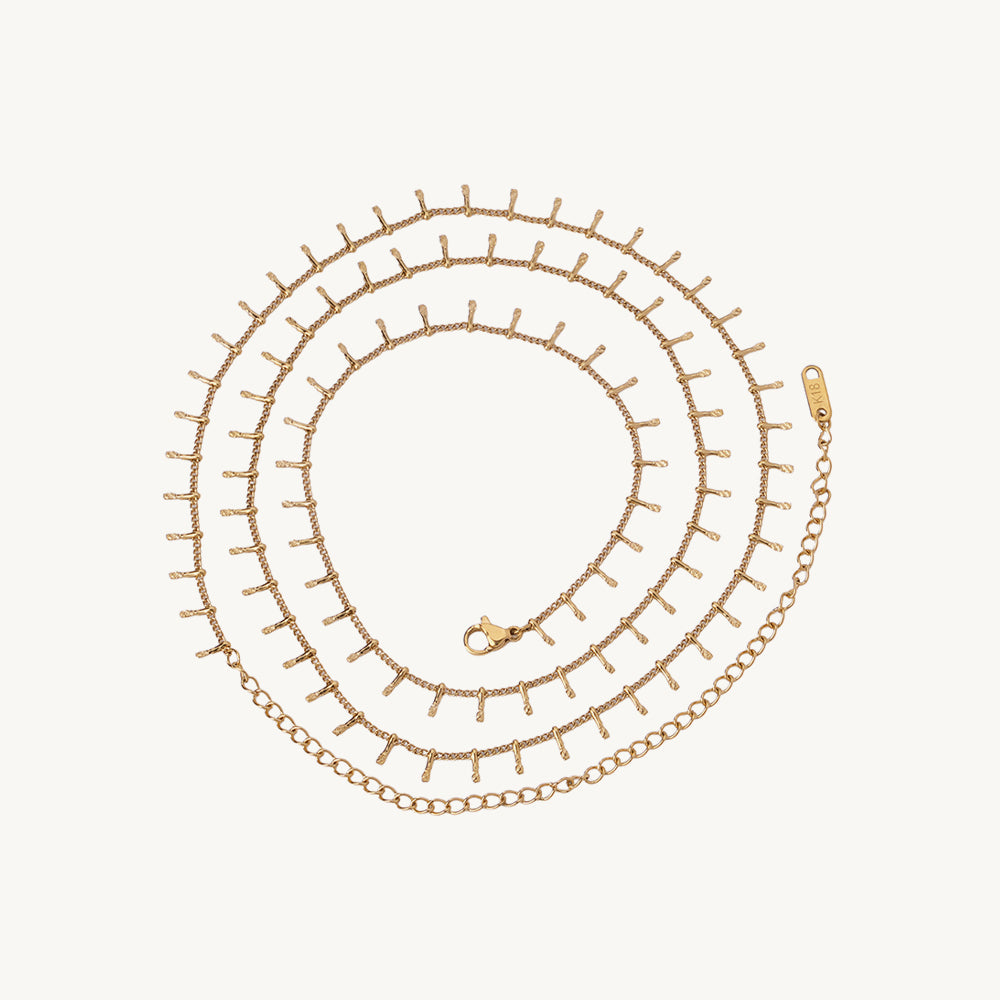 Linear Spike Waist Chain
