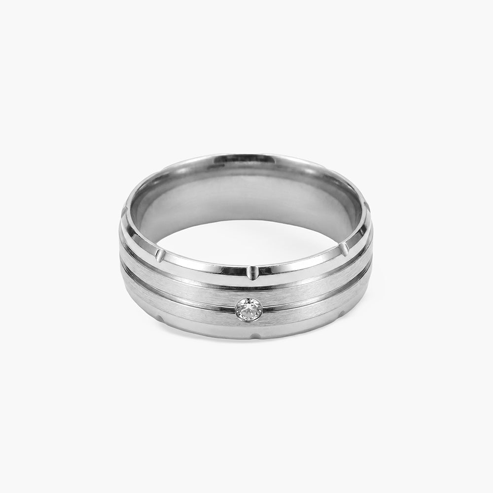 Splendid Silver Band Ring