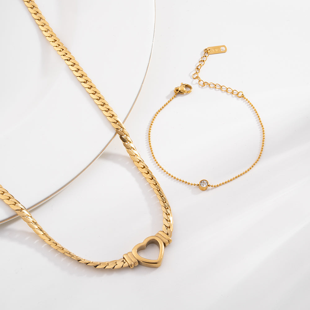 Bold Heart Chain Radiance Set