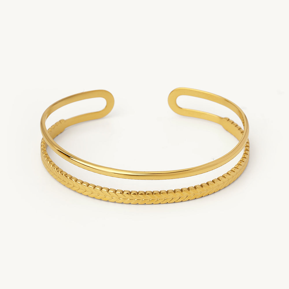 Radiant Open Cuff Bracelet
