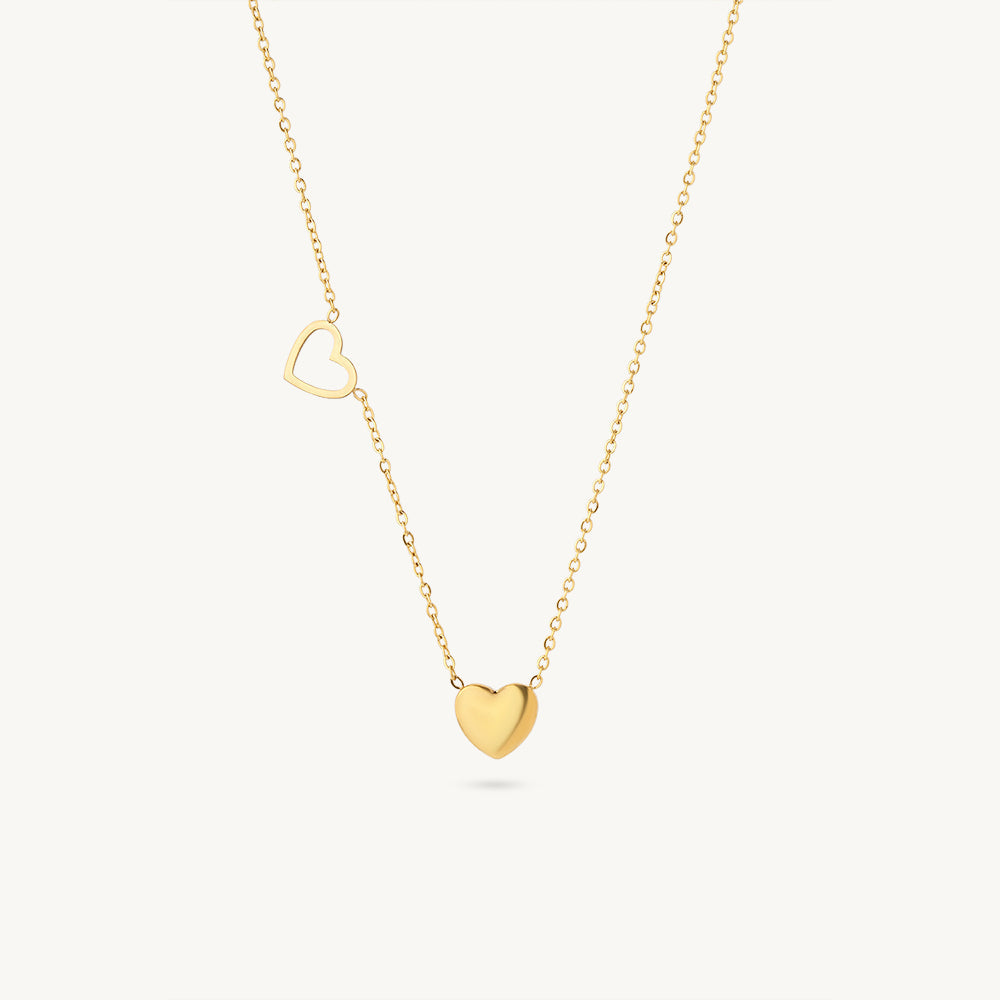 Heart Duo Necklace