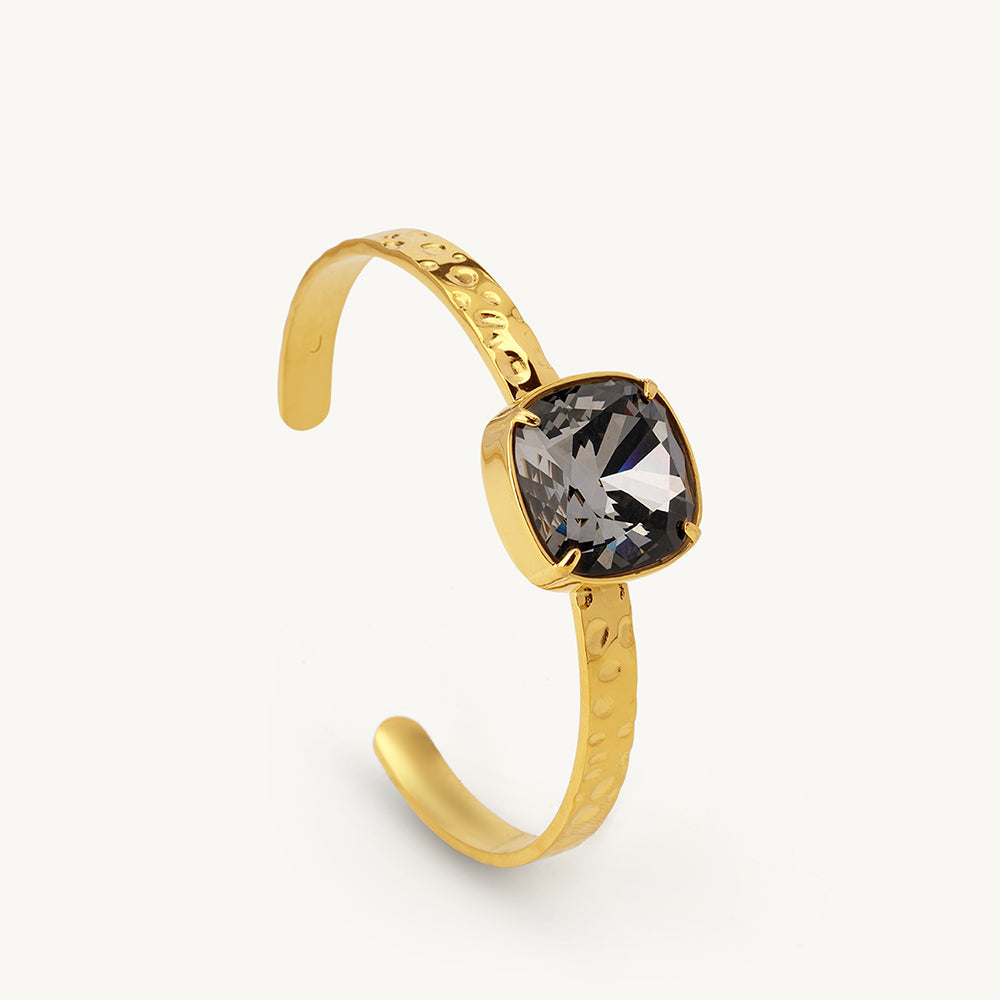 Midnight Stone Cuff