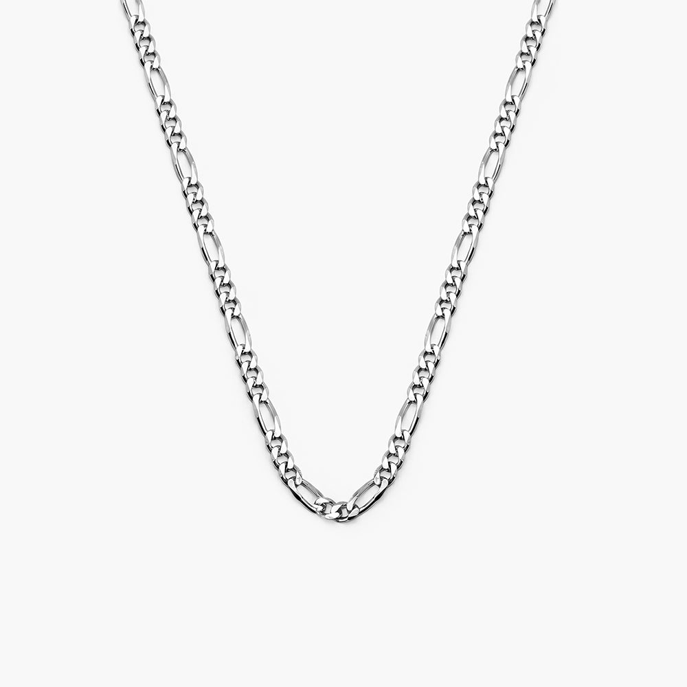 Figaro Link 925 Sterling Silver Chain