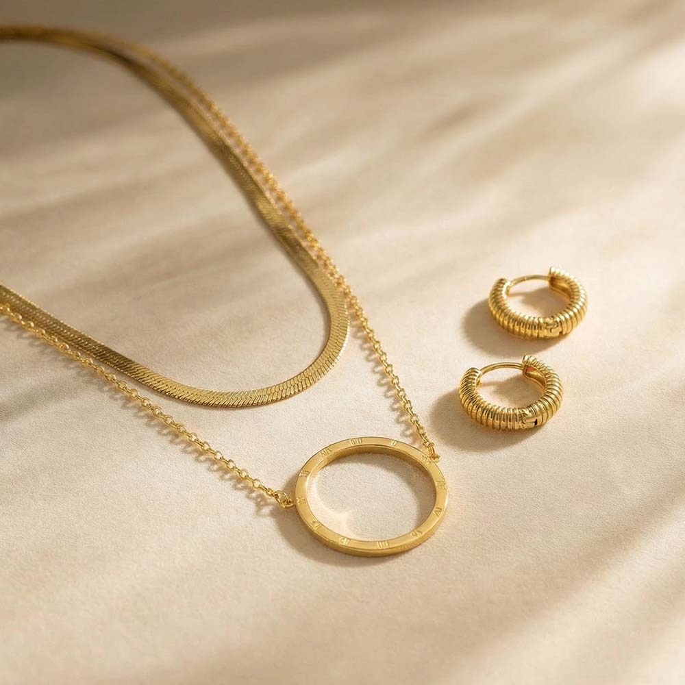 Halo Link Jewellery Set