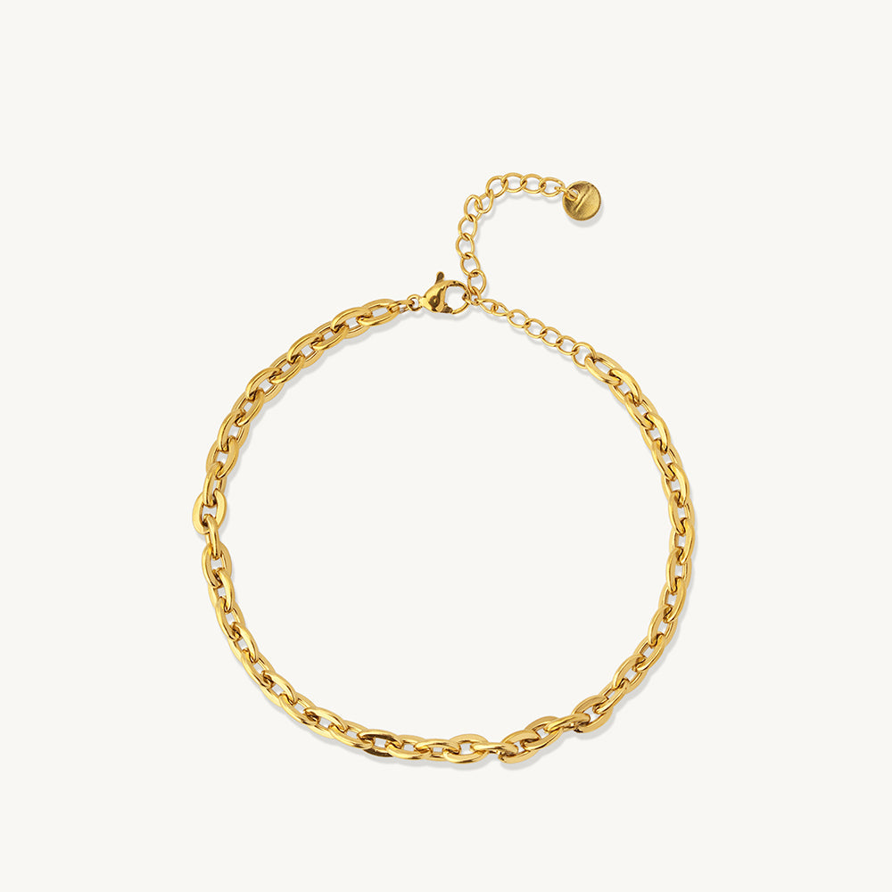 Lustre Braided Chain Bracelet