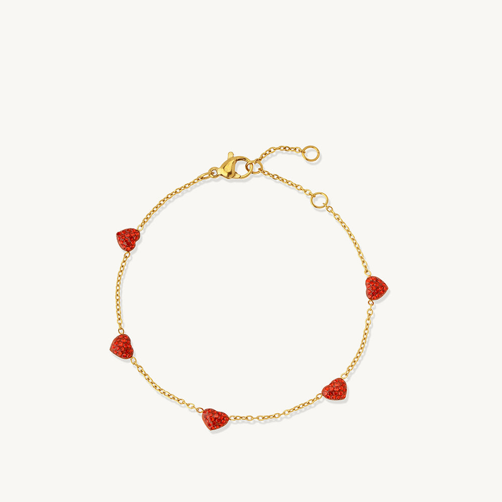 Scarlet Heart Bracelet
