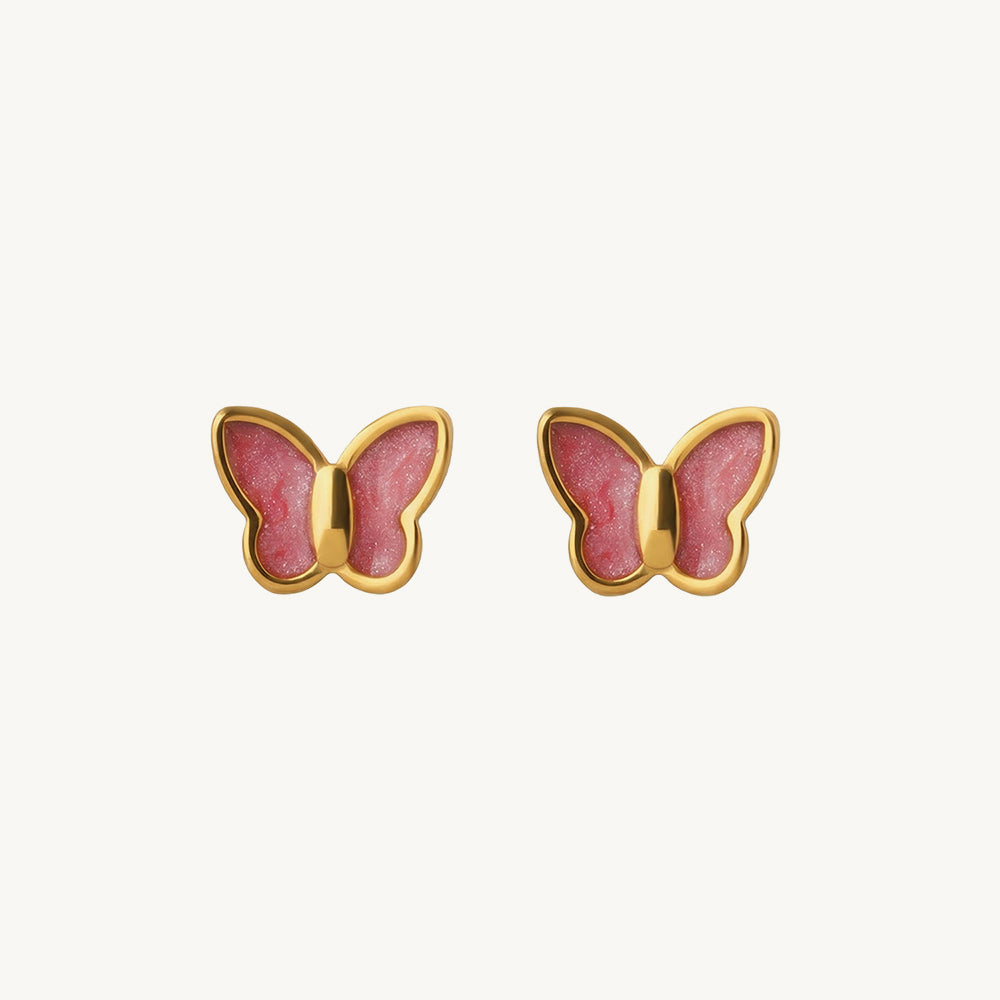 Pretty Butterfly Stud Earrings
