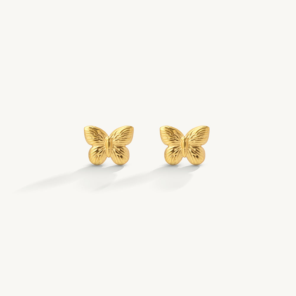 Mini Butterfly Stud Earrings